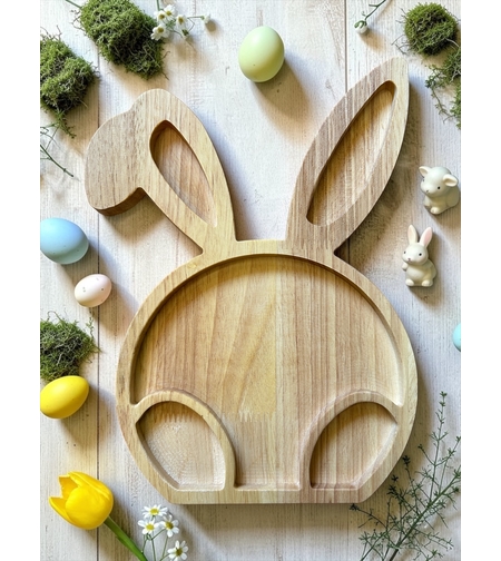 Дървен поднос модел 4