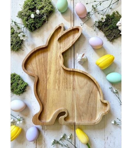 Дървен поднос модел 1