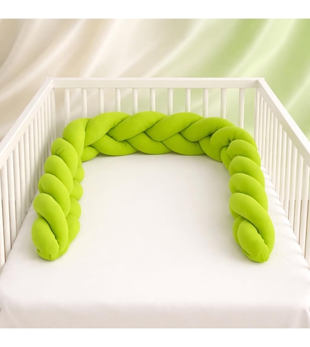 плетен обиколник за кошара зелен