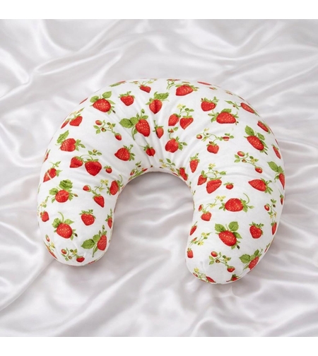 Eргономична възглавница за кърмене с ягоди
