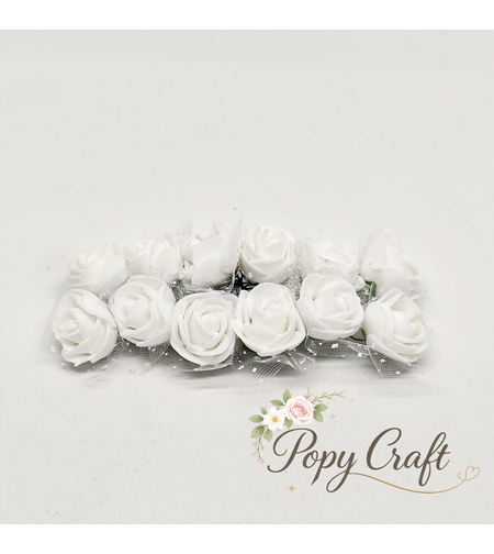 Рози фоам  Бяли