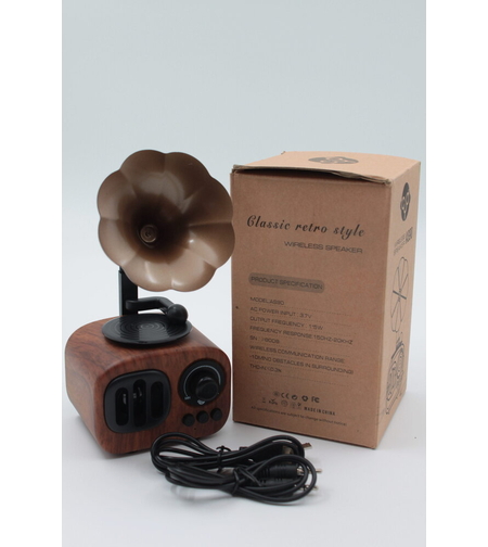 Спийкър - Ретро Стил (Грамофон)