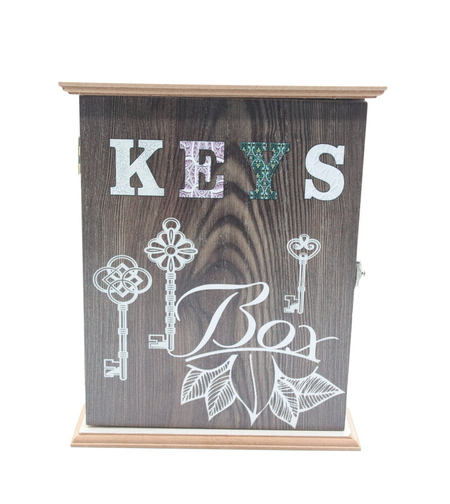 Кутия за ключове стенна от мдф декорирана