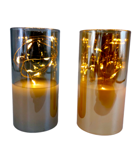 Коледна светеща ПВЦ чаша