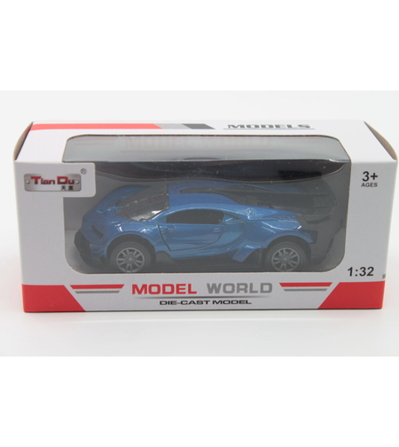 Метална количка Bugatti - Детска играчка за момчета