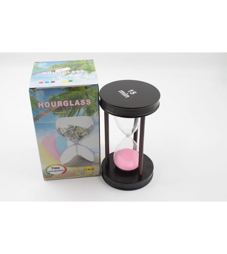 Пясъчен часовник от дърво-15 мин.