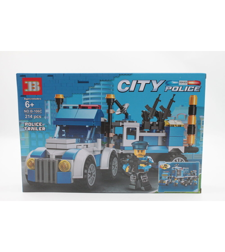 Конструктор - City Police полицейски камион B-106C