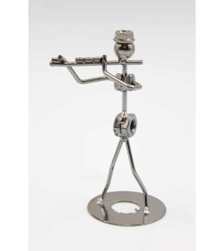 Музикант от метални части - ФЛЕЙТИСТ