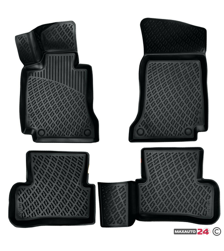 Гумени стелки RizLine съвместими с Mercedes C-class / w205  2014-