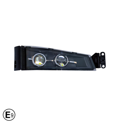 Десен LED халоген, фар за мъгла с двойна лупа за VOLVO FH4 / FM4 (2013–2019)