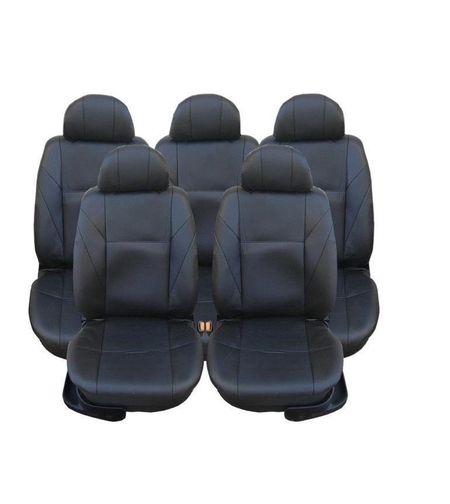 Калъфи/тапицерия за VW Touran, Sharan, Ford Galaxy, Citroen C8, Peugeot 307SW, Citroen C4 Grand Picasso, Peugeot 806, 807, Еко кожа, Черни