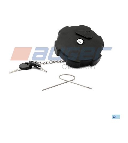 капачка резервоар Ф80mm пластмасова с ключ за Mercedes(Мерцедес) MAN(МАН) Iveco(Ивеко) DAF(ДАФ) Volvo(Волво)