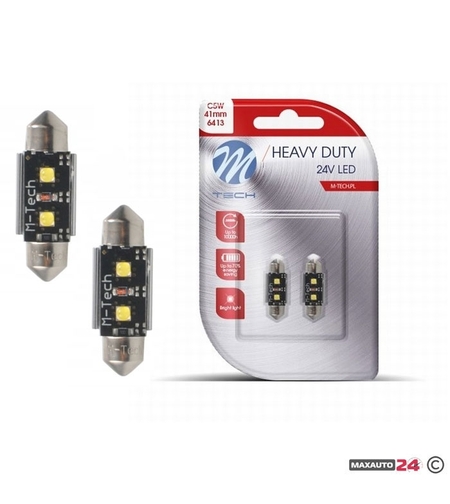 Диодни Крушки 24V Канбъс - LB9814W 41мм