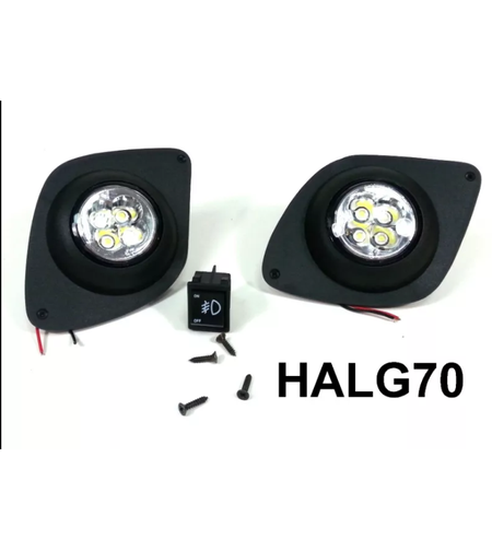 LED Халогени с решетки за Фиат Дукато след 2007г./Пежо Боксер след 2007г/ Ситроен Джъмпер след 2007