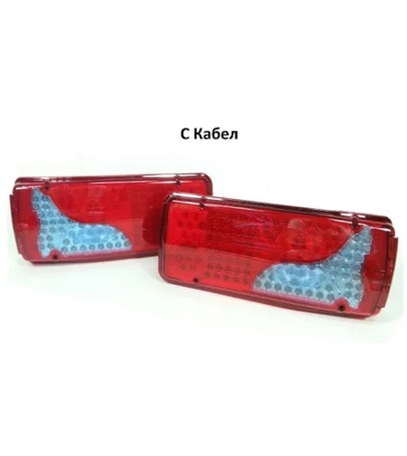 Комплект Задни Диодни LED Лед Стопове - 400mm x 150mm x 85mm 24V - подходящи за Камион Тир Ремарке Каравана Платформа