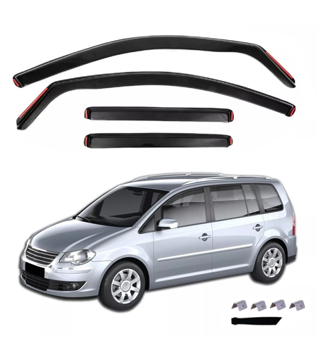 Комплект от 4бр. ветробрани за VW TOURAN 5D 2003 - 2015