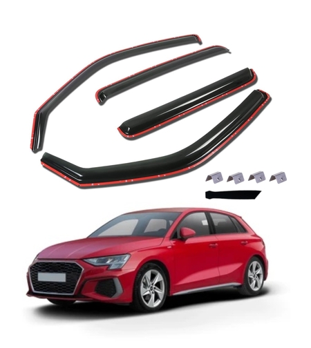 Комплект от 4бр. ветробрани за Audi A3/S3 Sportback 5 врати 2012-2020