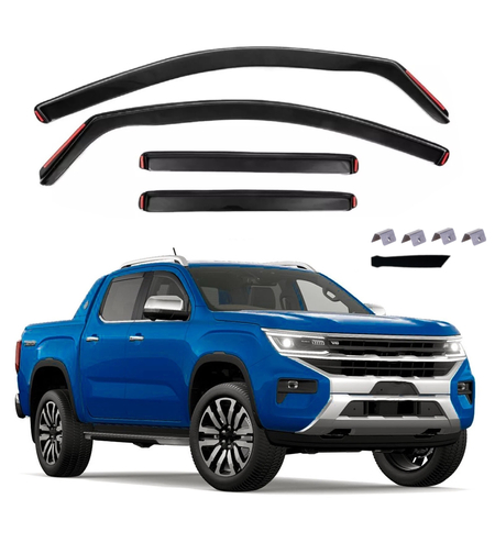 Комплект от 4бр. ветробрани за VW Amarok 4 врати Двойна Кабина (Double‑Cab) 2022+