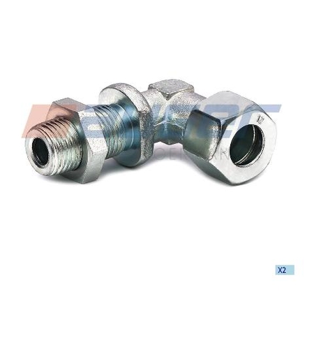 връзка ъглова за възглавници M16x1.5Ф12mm за Iveco(Ивеко) DAF(ДАФ) Scania(Скания) BPW