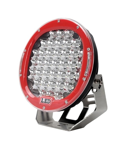 96W LED ЛЕД ДИОДЕН СУПЕР МОЩЕН ВОДОУСТОЙЧИВ ХАЛОГЕН ФАР ПРОЖЕКТОР ЛАМПА 9 225 MM 12-24V