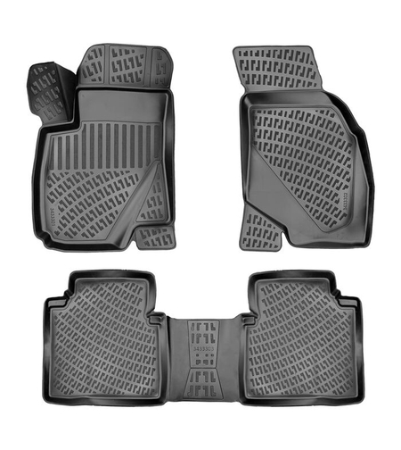 Гумени стелки RizLine съвместими с Hyundai Santa Fe 2000-2006