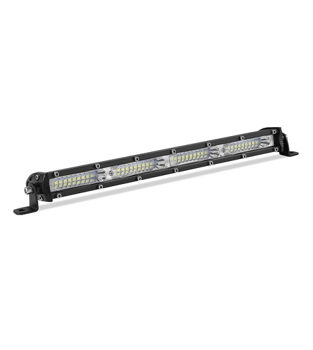 33.2 См 108W Едноредов Мощен Диоден LED Лед Бар 36 Led Ултра Тънък Халоген Лампа Прожектор 12V 24V АТВ, Джип 4х4 Offroad Камион и др.