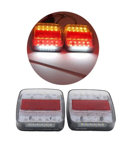 Комплект Диодни LED Лед Стопове 12V - за Бус Камион Ремарке Караванa Платформа