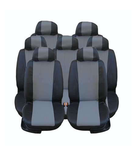 Калъфи тапицерия за VW Touran, Sharan, Ford Galaxy, Citroen C8, Peugeot 307SW, Citroen C4 Grand Picasso, Peugeot 806, 807, Черни