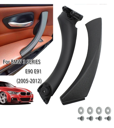 Вътрешна интериорна дръжка за врата за BMW E90 E91 2005-2012г. лява черна