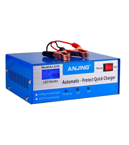 Интелигентно Импулсно зарядно за акумулатор 12V - 24V