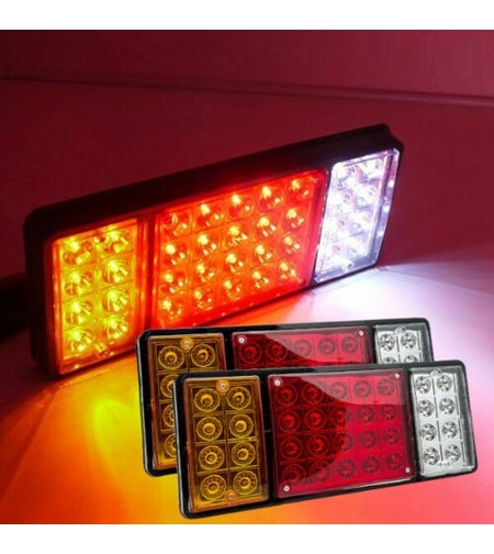 Комплект LED Стопове с 4 Функции - 12V - за ремаркета каравани селскостопански превозни средства