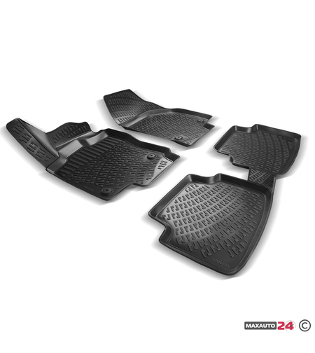 Гумени стелки RizLine съвместими с Volkswagen Tiguan 2007-2017