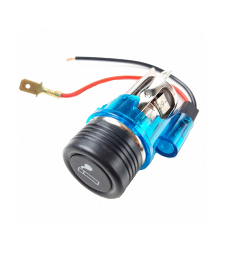 Универсална запалка за автомобили - 12V -09649 - синя