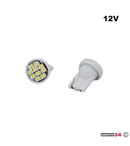 Диодни крушки Т10 - 12V 2бр/к-т