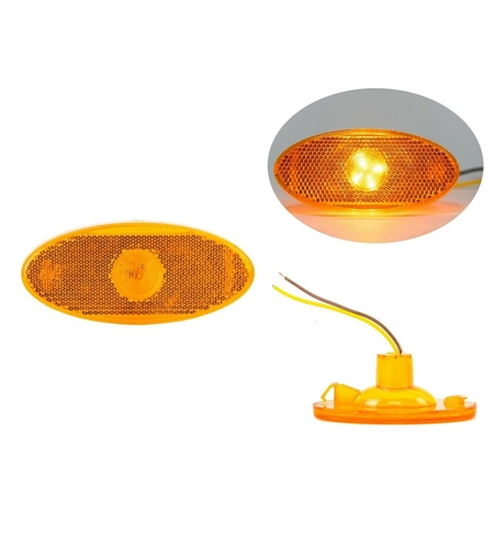 LED Габарит Оранжев 12V за Renault Master Mk3 Opel Movano Mk2 2010+