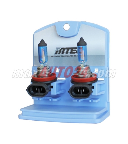 Халогенни крушки Mtec H8 - Cosmos Blue White 2бр/к-т