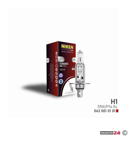 Крушка NIKEN - Н1 55W 12V
