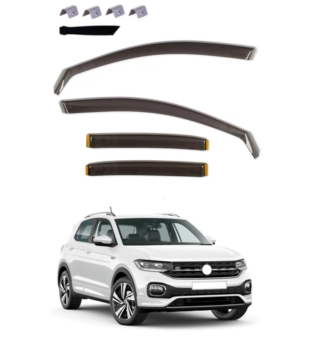 Комплект от 4бр. ветробрани за VW T-CROSS 5D 2019+