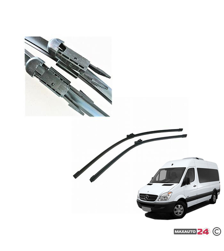 Предни чистачки съвместими с Mercedes Sprinter 2005/ Vaneo 2004/ VW Volt/VW Crafter 2бр/к-т