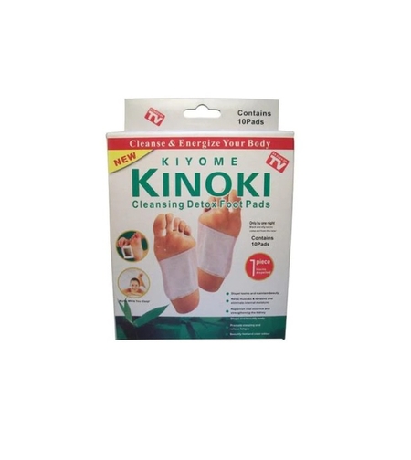 10 бр. Детоксикиращи пластири за ходила KINOKI с бамбукова киселина