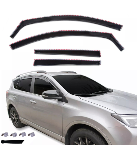 Комплект от 4бр. ветробрани за TOYOTA RAV4 2013 - 2019