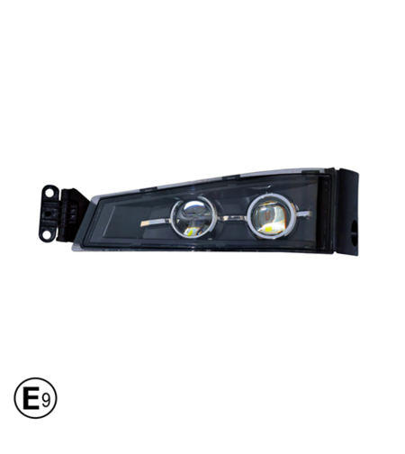 Ляв LED халоген, фар за мъгла с двойна лупа за VOLVO FH4 / FM4 (2013–2019)