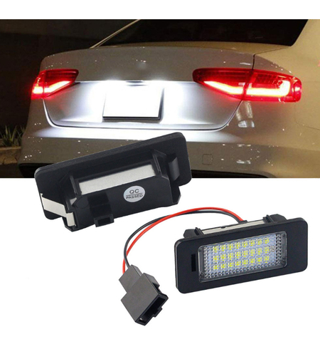 LED плафони за регистрационен номер съвместими с Audi / VW