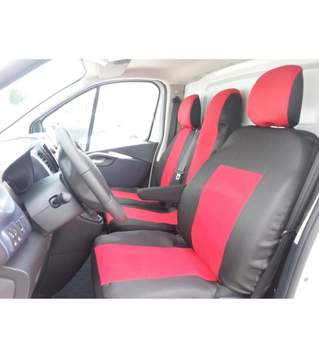 2+1 Калъфи тапицерия за предни седалки за Опел Виваро Opel Vivaro Рено Трафик Renault Trafic 2014+ TAP288
