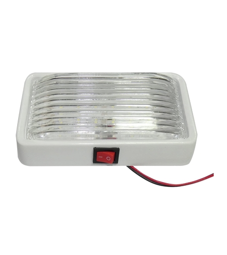 1 брой LED Интериорна Вътрешна Лампа Плафон Таван Правоъгълна 12V За Кола Камион Бус Каравана Кемпер