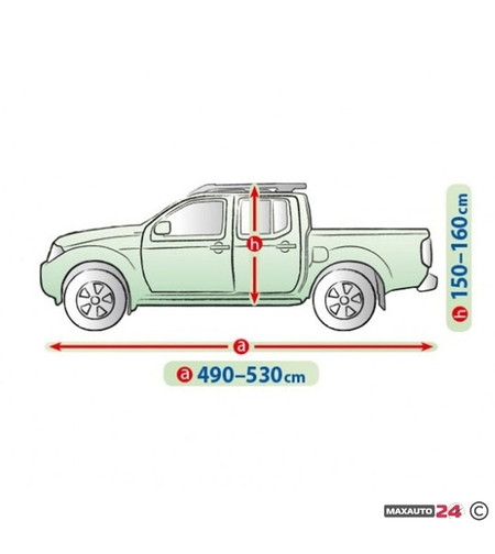 Покривало Kegel серия Mobile размер XL сиво за Pick UP