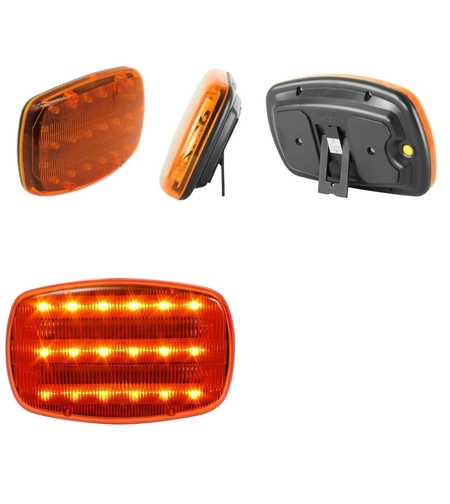 LED ЛЕД Аварийна/сигнална лампиа Маяк буркан с магнит 12/24V