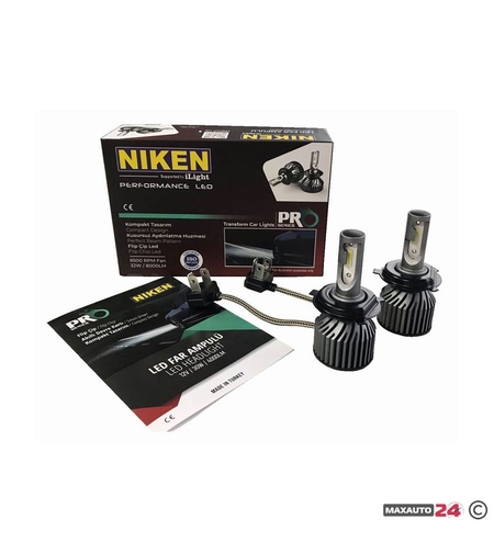 Диодни крушки NIken H4 ПРО 2бр/к-т