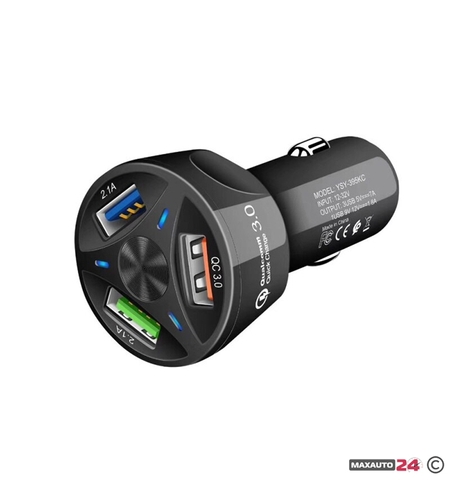 Универсално USB зарядно с 3 USB порта - 2460