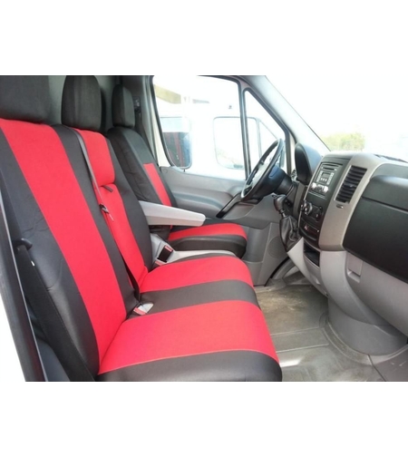 2+1 Калъфи тапицерия за предни седалки за Мерцедес Спринтер Mercedes Sprinter, Фолксваген Крафтер Volkswagen Crafter TAP117